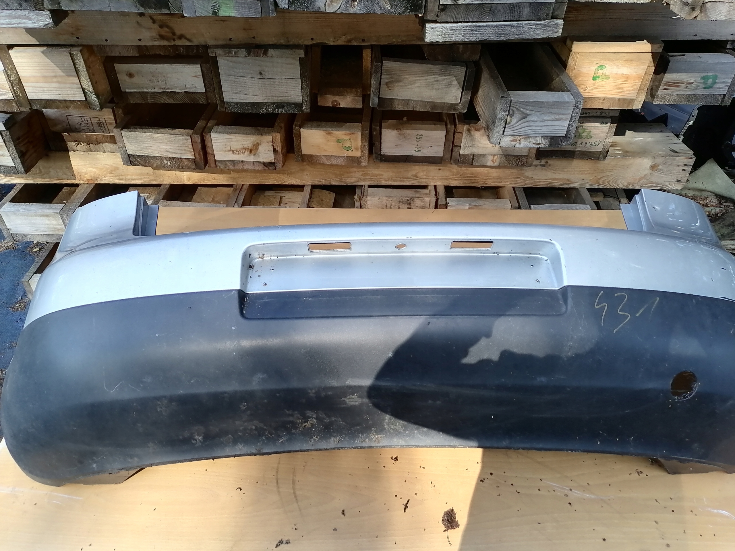 bumper rear part VOLKSWAGEN GOLF V 5 HB 1K6807421