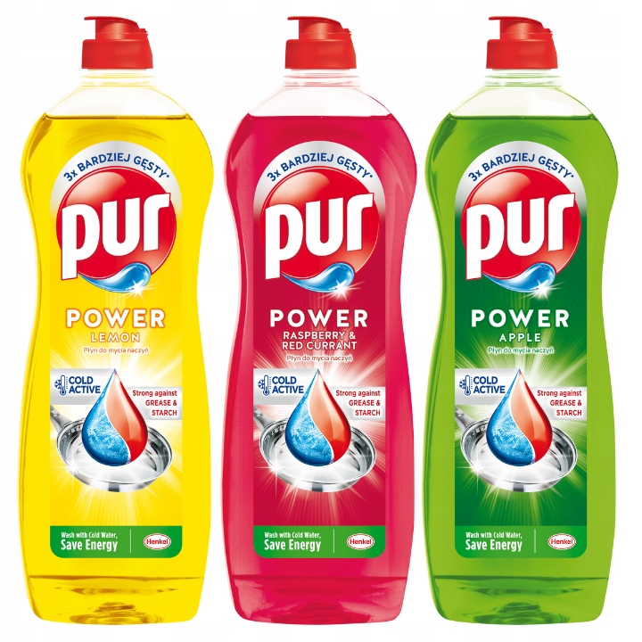 

Pur 3x750ml MIX Płyn do Naczyń Sekrety Kucharza