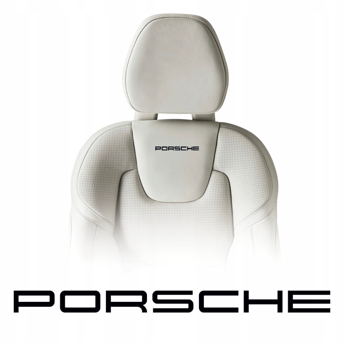 

Naklejka na fotel skórzany z logo Porsche