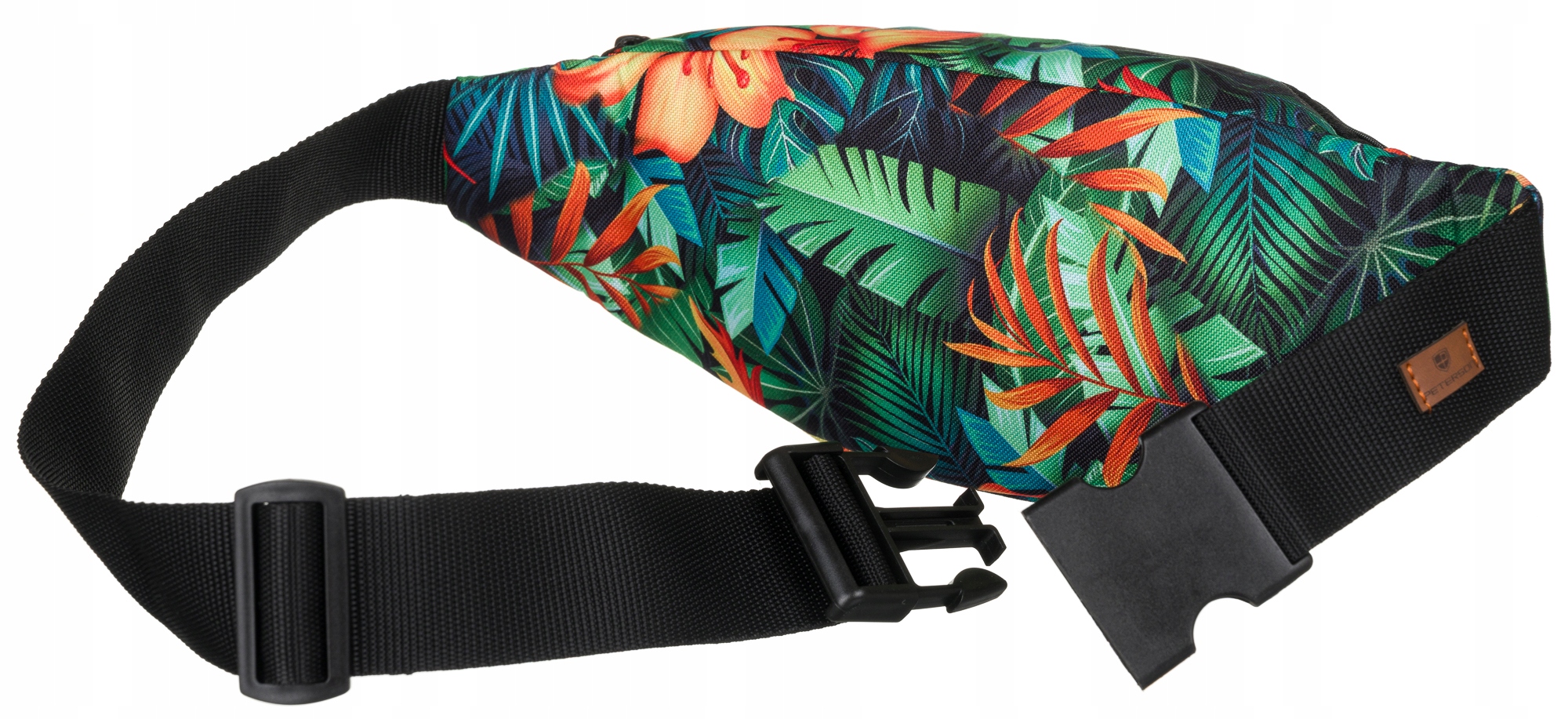 PETERSON pojemna nerka na biodra botaniczny wzór Model PTN NER-03