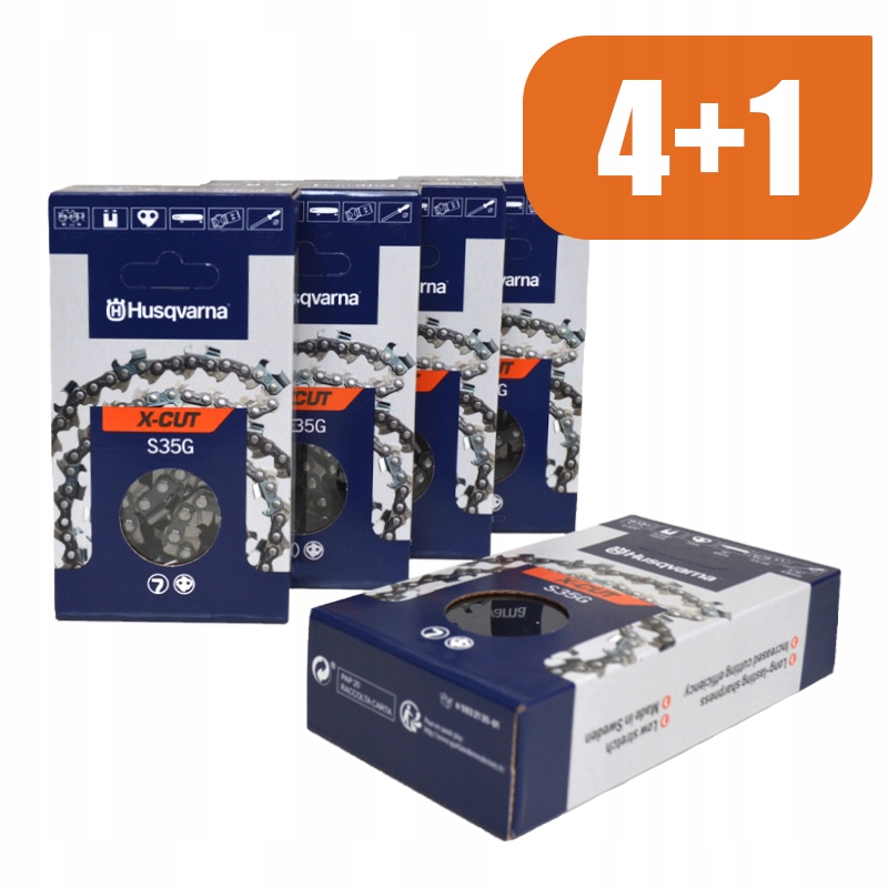 Reťaz X-cut S35G, 325", 1,5 mm, 72DL Husqvarna 4+1 Zadarmo!