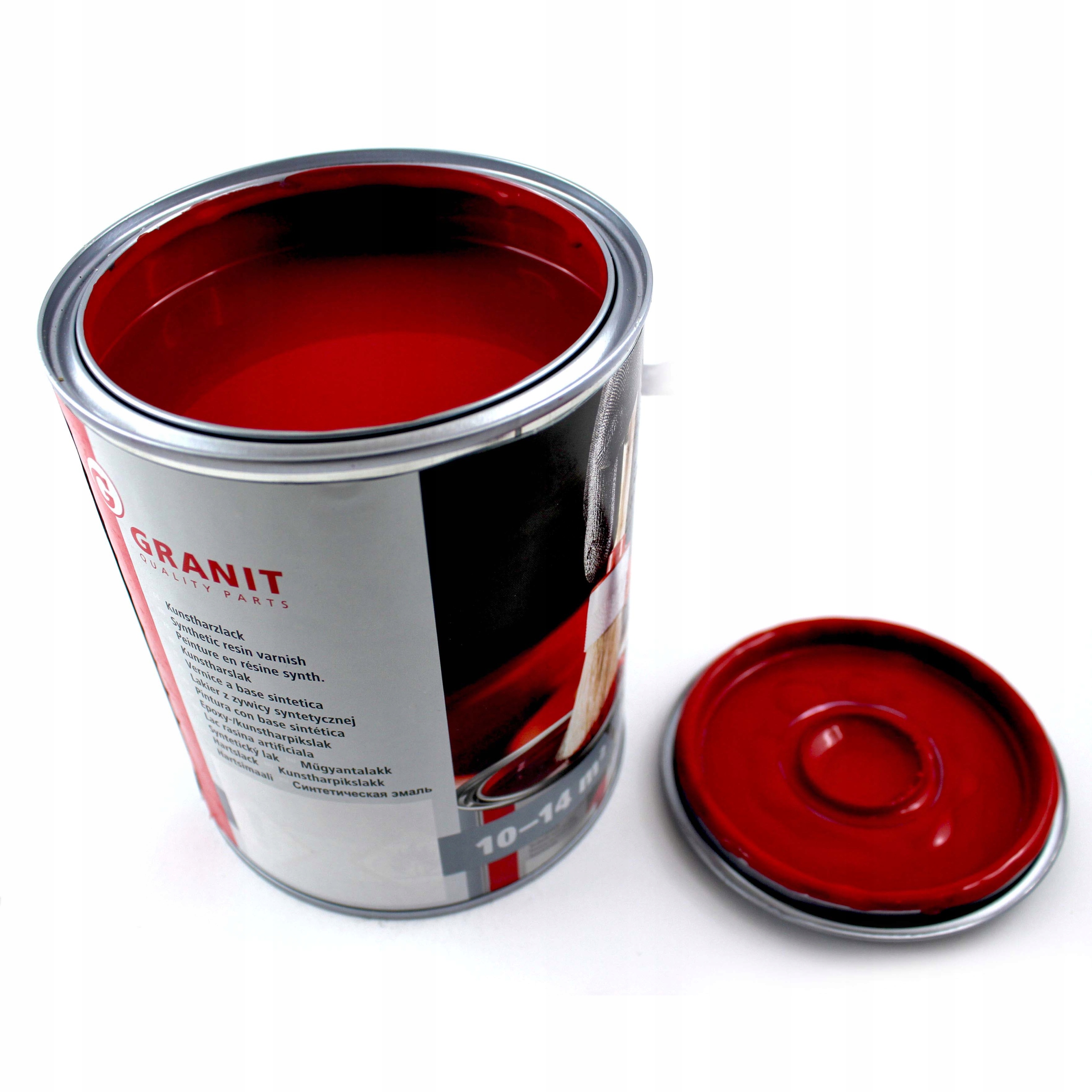 

Farba czerwona lakier czerwony Maack 1L Niemiecka