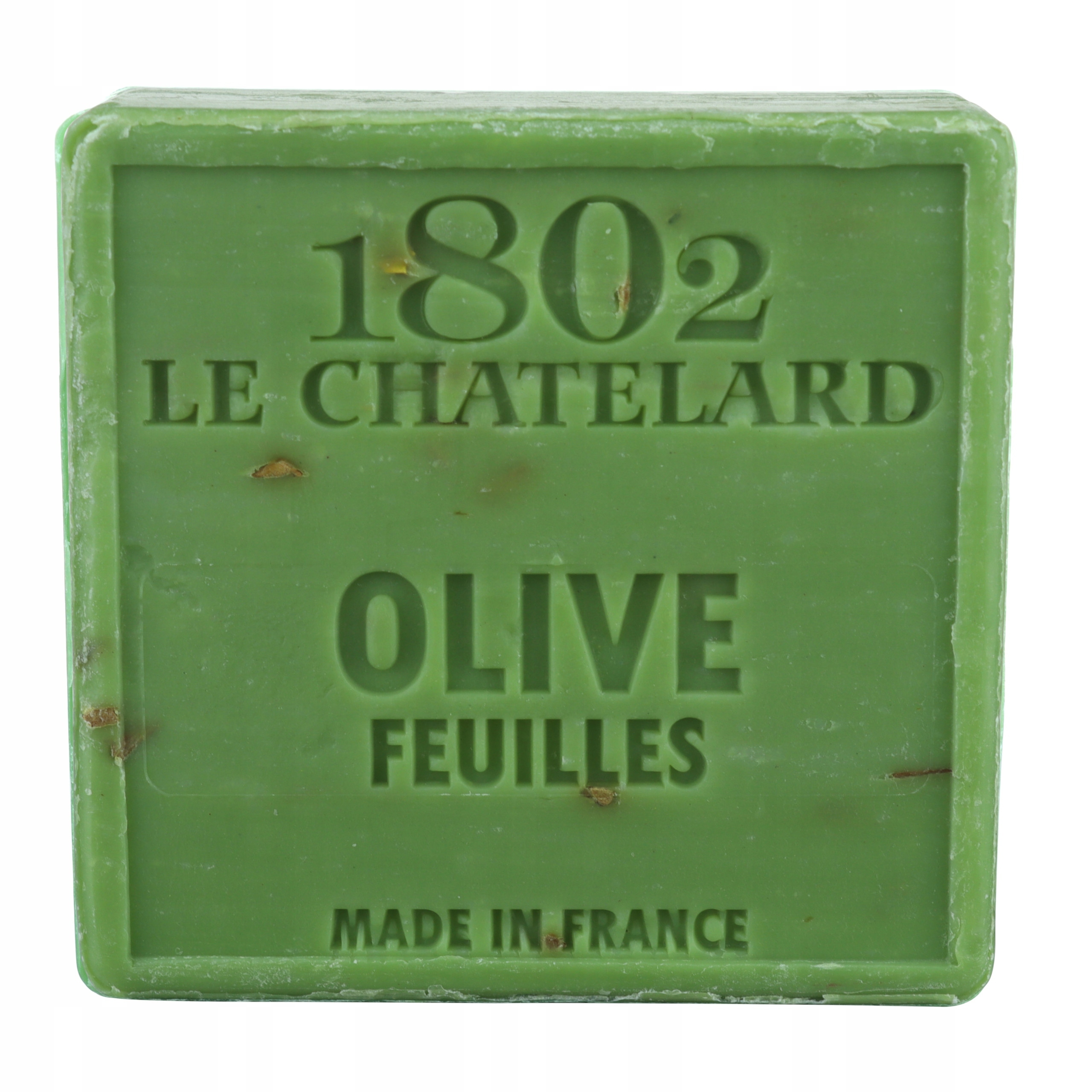 Levně Francouzské Marseillské mýdlo Le Chatelard Olive Feuilles olivový list 100 g