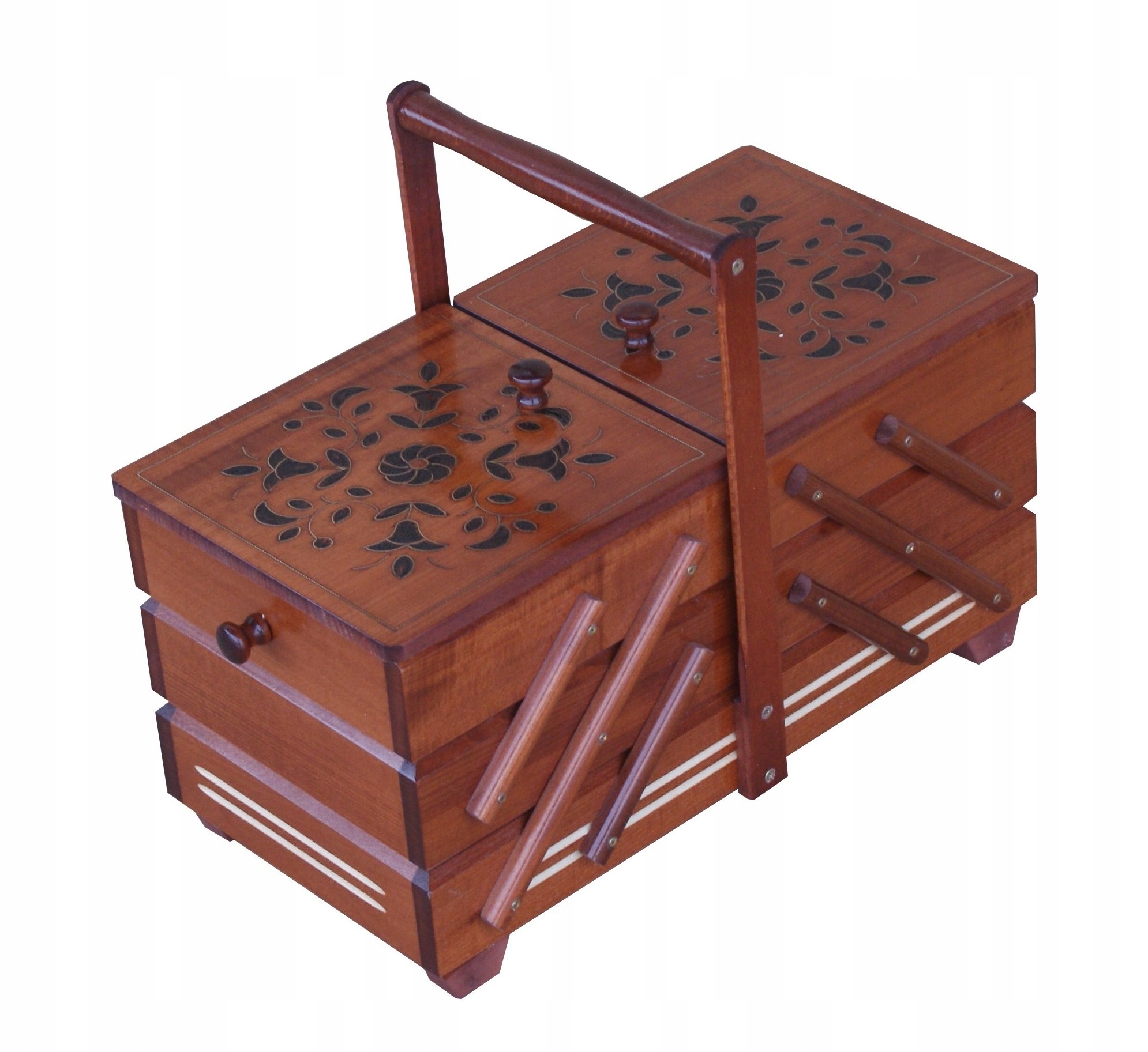 Nitě Velká B Vykládaný Kufřík Rozkládací Na Nitě Olše