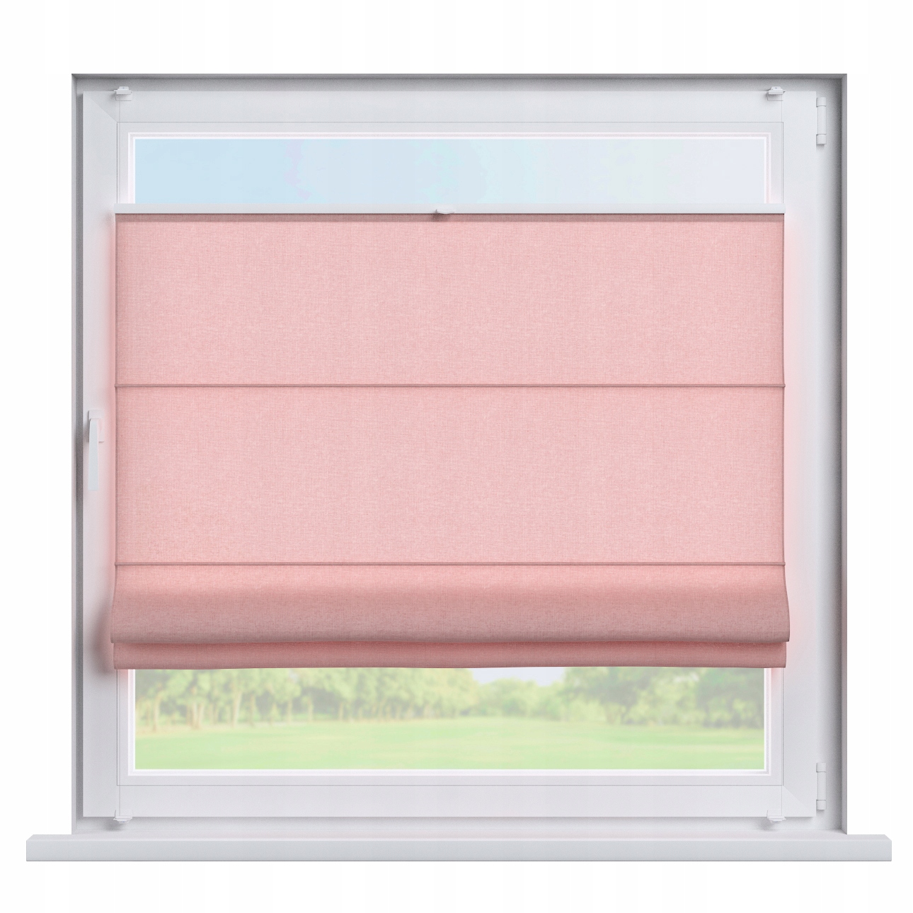 Hotová Roleta plisé Římská Sicílie 140x180 cm červená