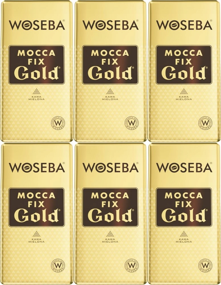 Woseba mocca fix 500g kawa mielona x6