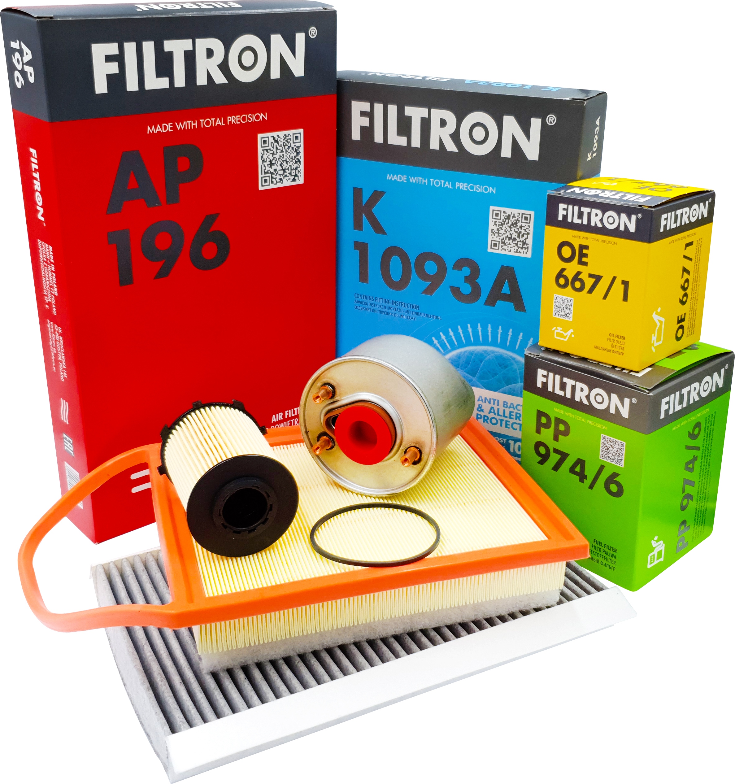 

Filtron Zestaw Filtrów Peugeot 308 1.6HDi