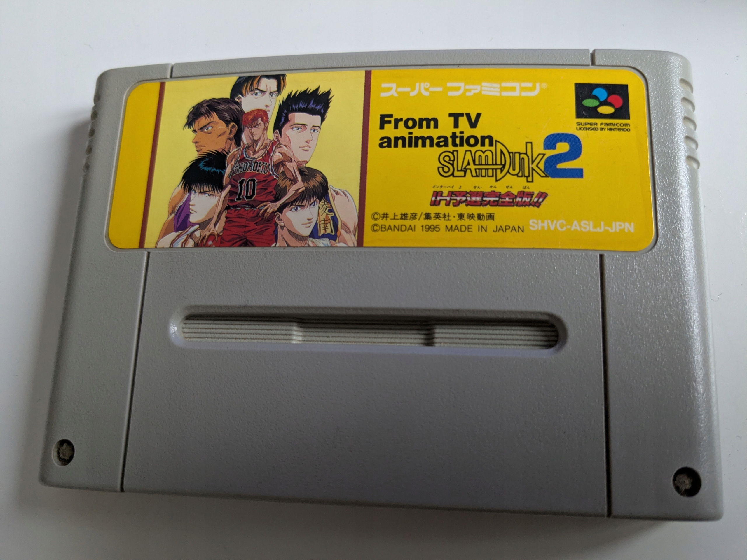 Slam Dunk 2 - Nintendo Super Famicom NTSC-J