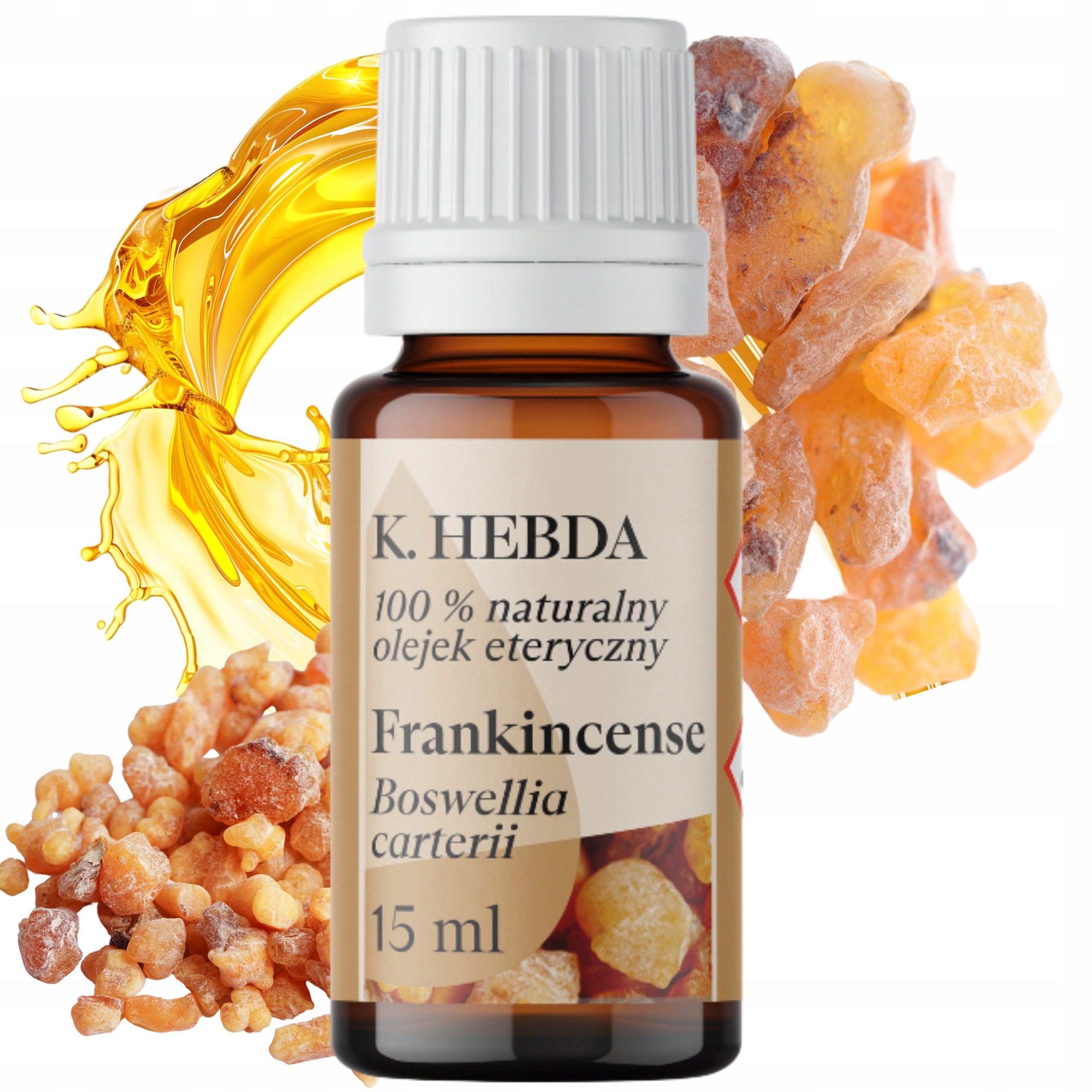Olejek Kadzidłowy Frankincense Dla Głębokiego Relaksu Medytacji 15ml Hebda