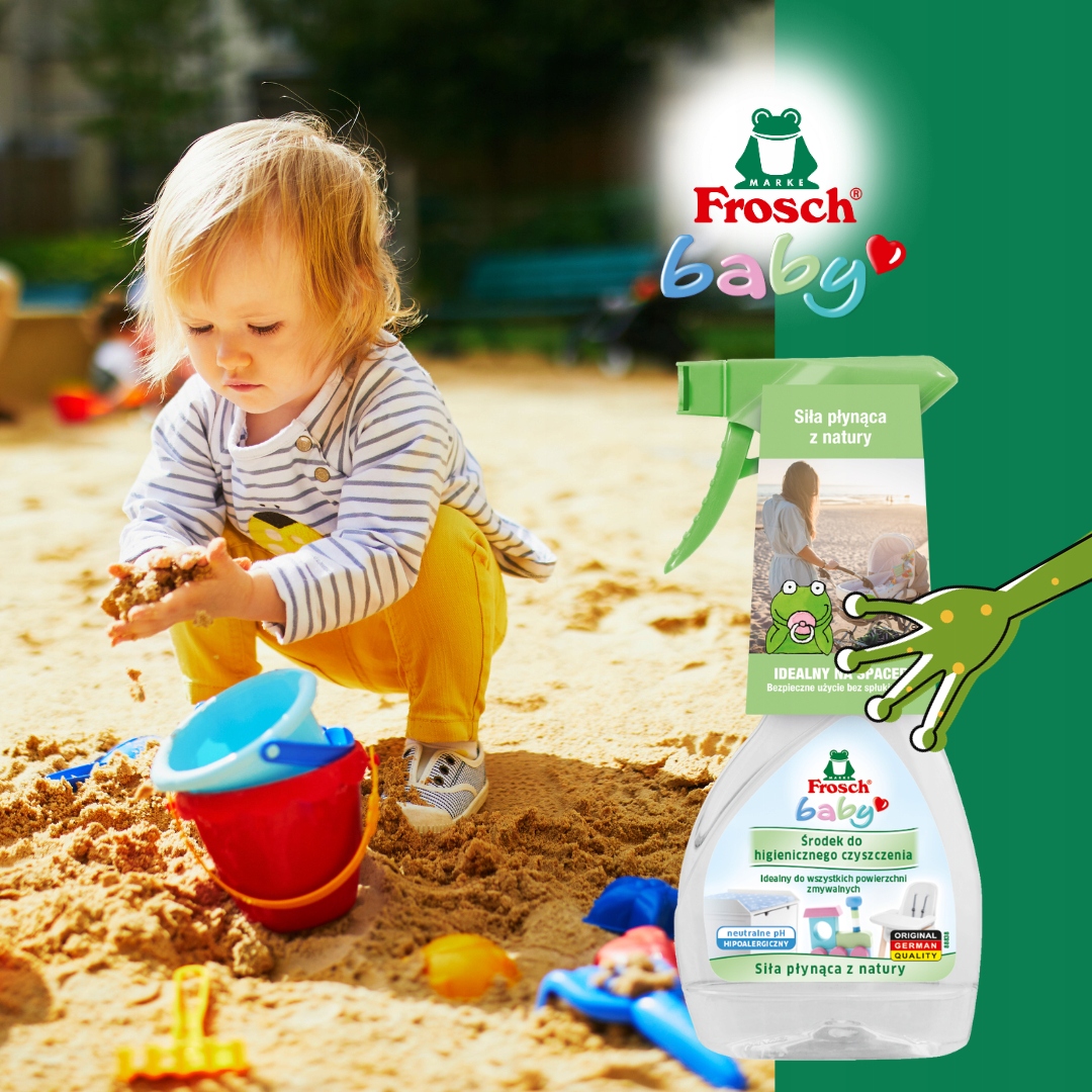 Frosch Baby Płyn do Mycia Smoczków i Butelek 2x500 Pojemność 1 l