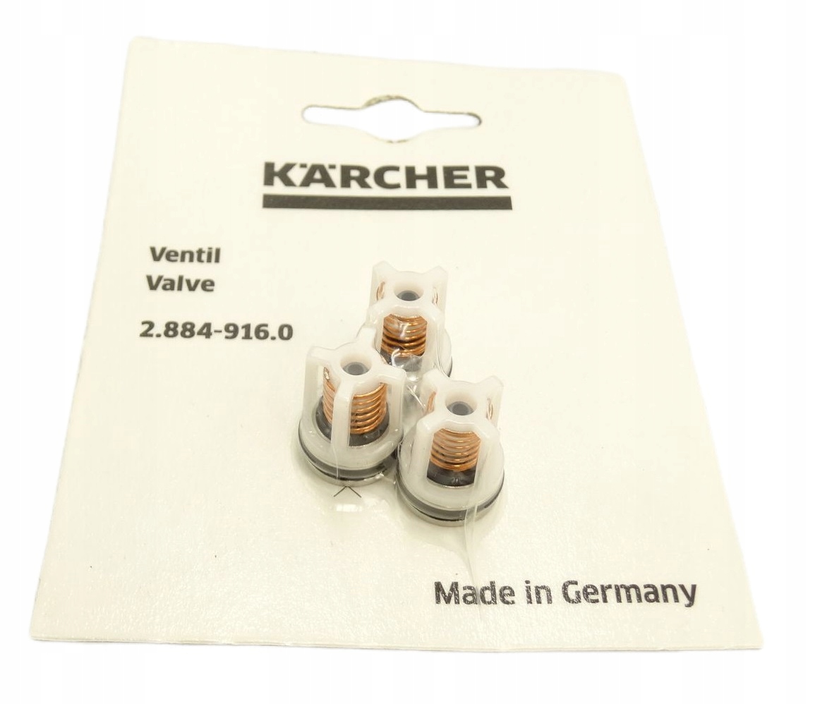 Zawory, zaworki 3 szt do myjek Karcher Hds 5/15 550 801 K7.20 720 7.80 7.91