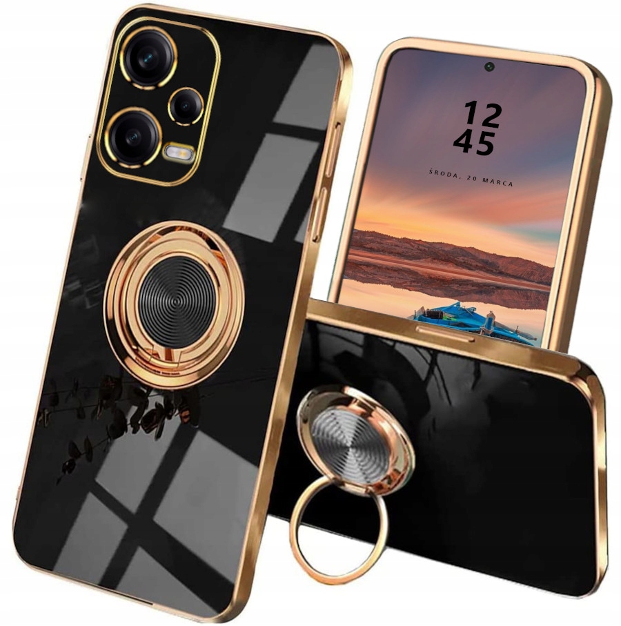

Etui Women Ring Do Poco X5 5G 2x Szkło