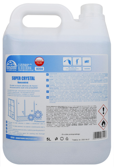 

Dolphin Crystal 5l Koncentrat do Szyb Myjek