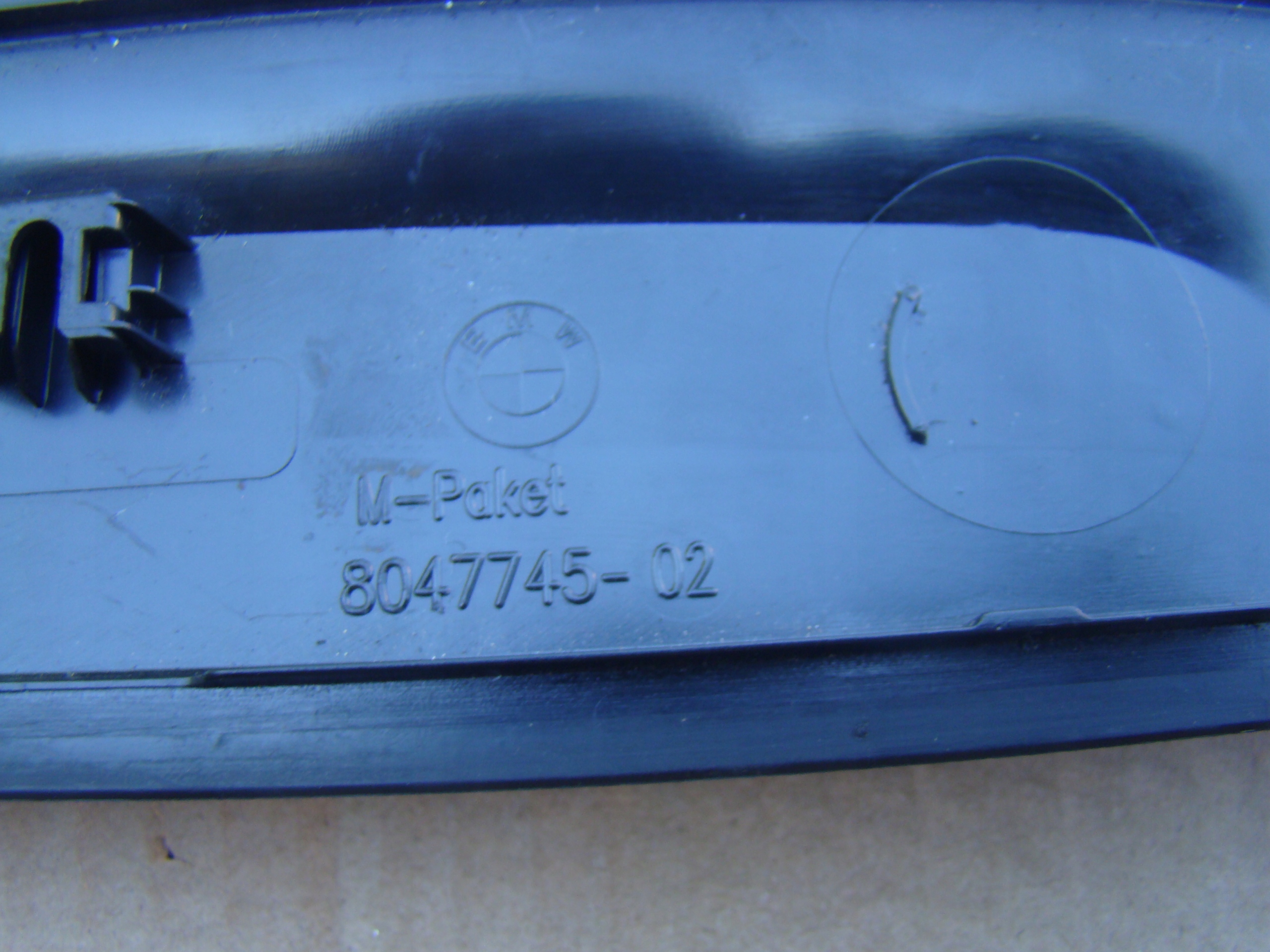 молдинг порога правая левый X1 E84 8047745