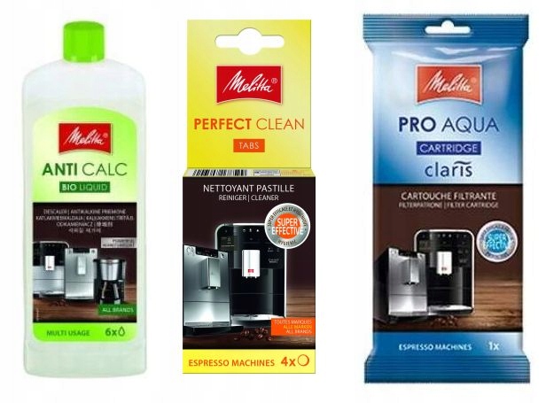 

Melitta odkamieniacz, tabletki, filtr