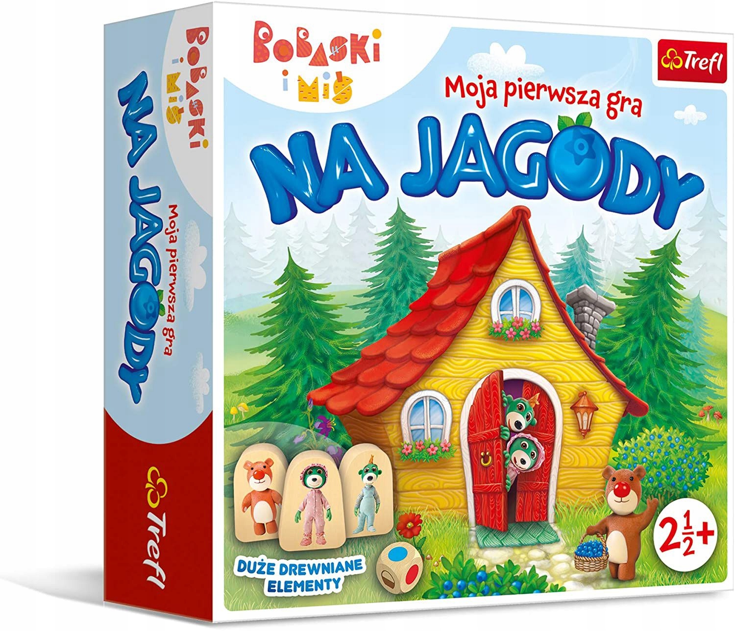 NA JAGODY TREFLIKI BOBASKI I MIŚ