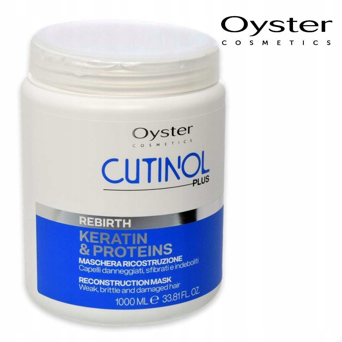 Oyster Cutinol Plus Rebirth Maska Na Vlasy 1000 ML Regenerační