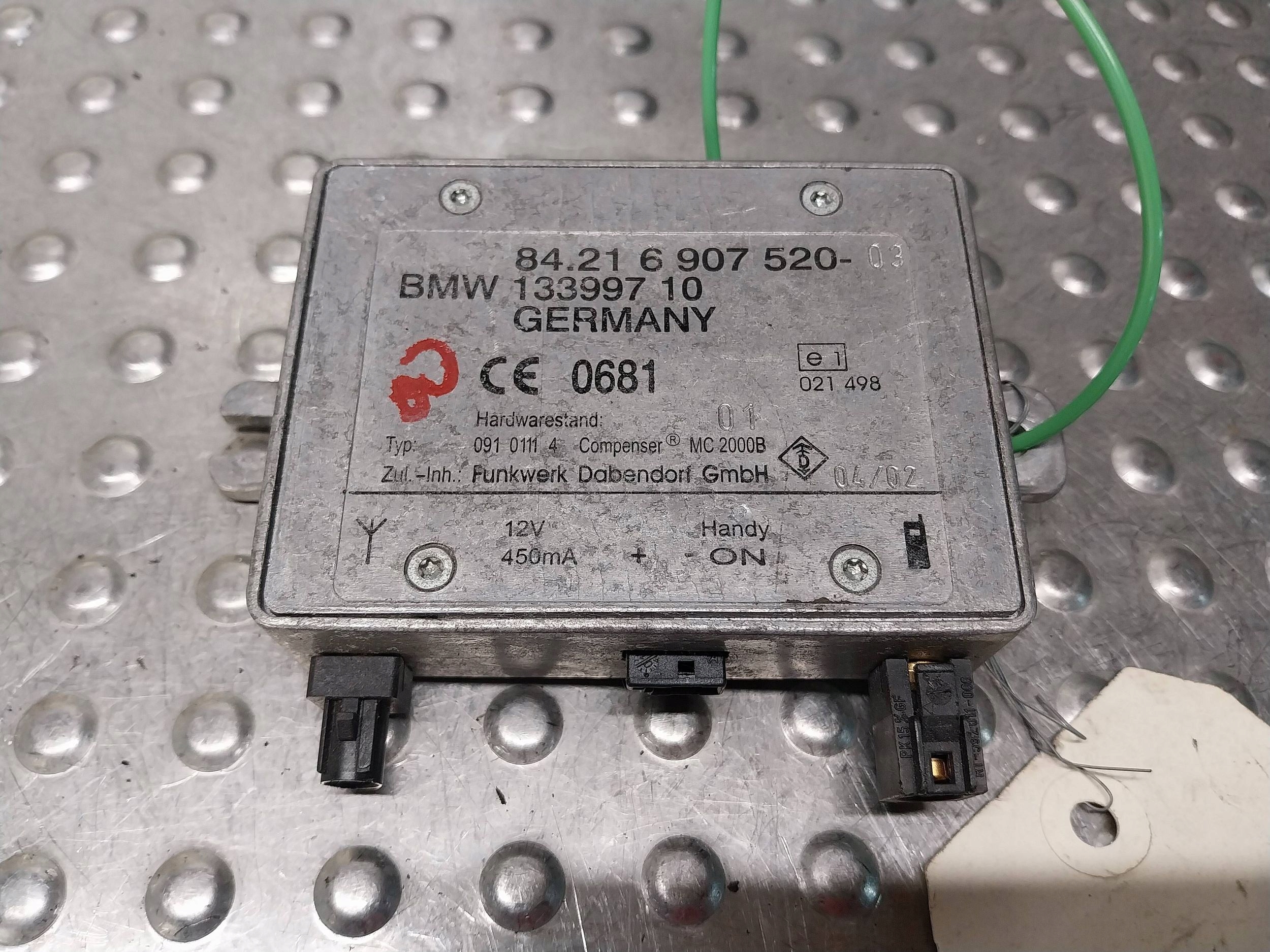 module control unit amplifier TEFLFONU 6907520 BMW E46 E39 X5 E53