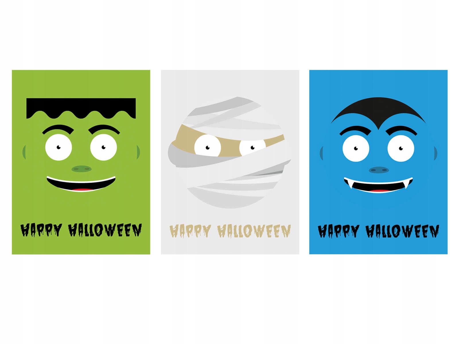 

Etykiety na wódkę na Halloween Potworki 9szt