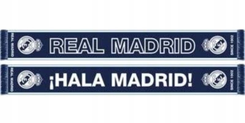 Szalik Real Madryt dwustronny szal kibica 890