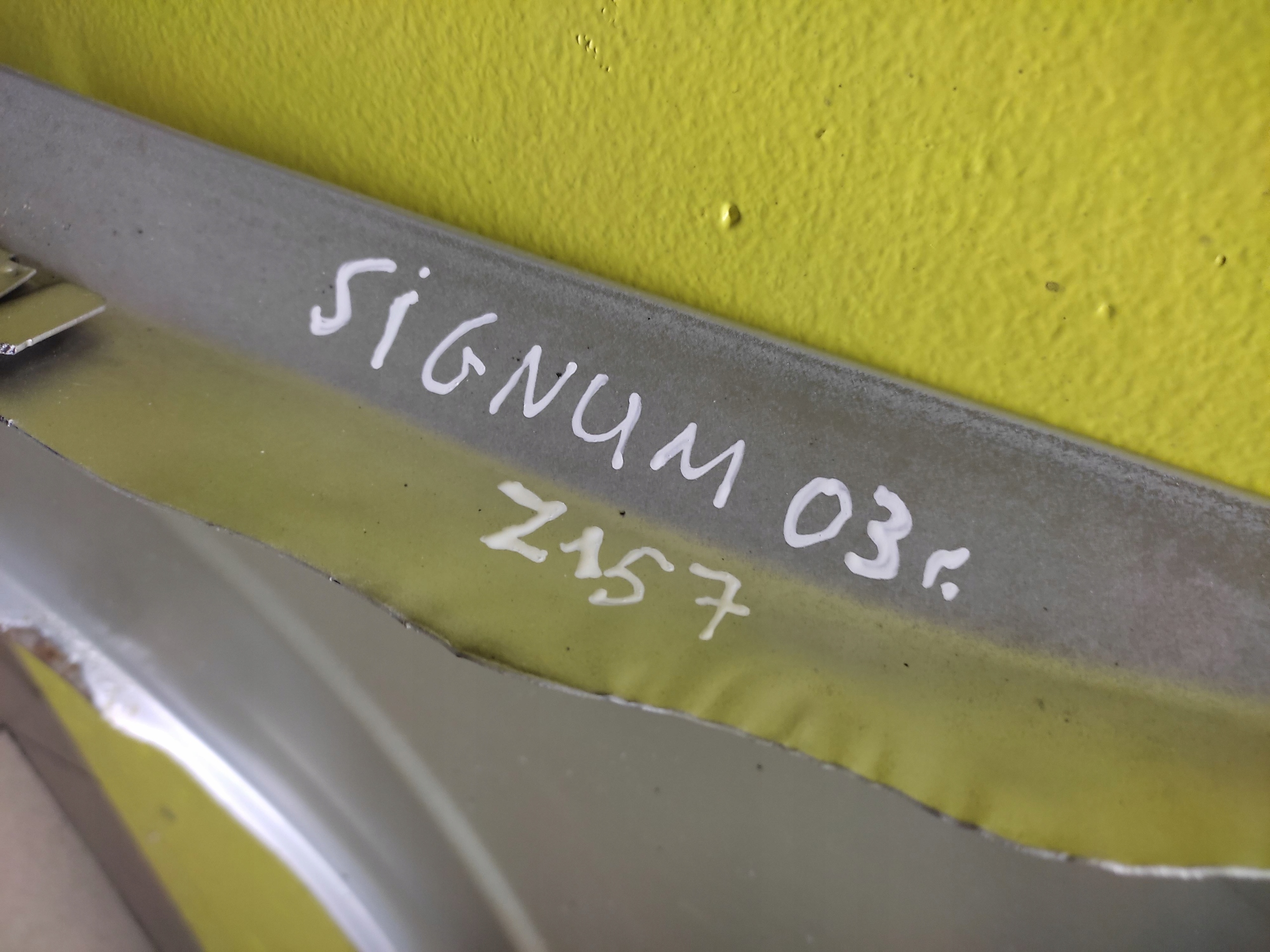 OPEL SIGNUM fender left front LAKIER Z157