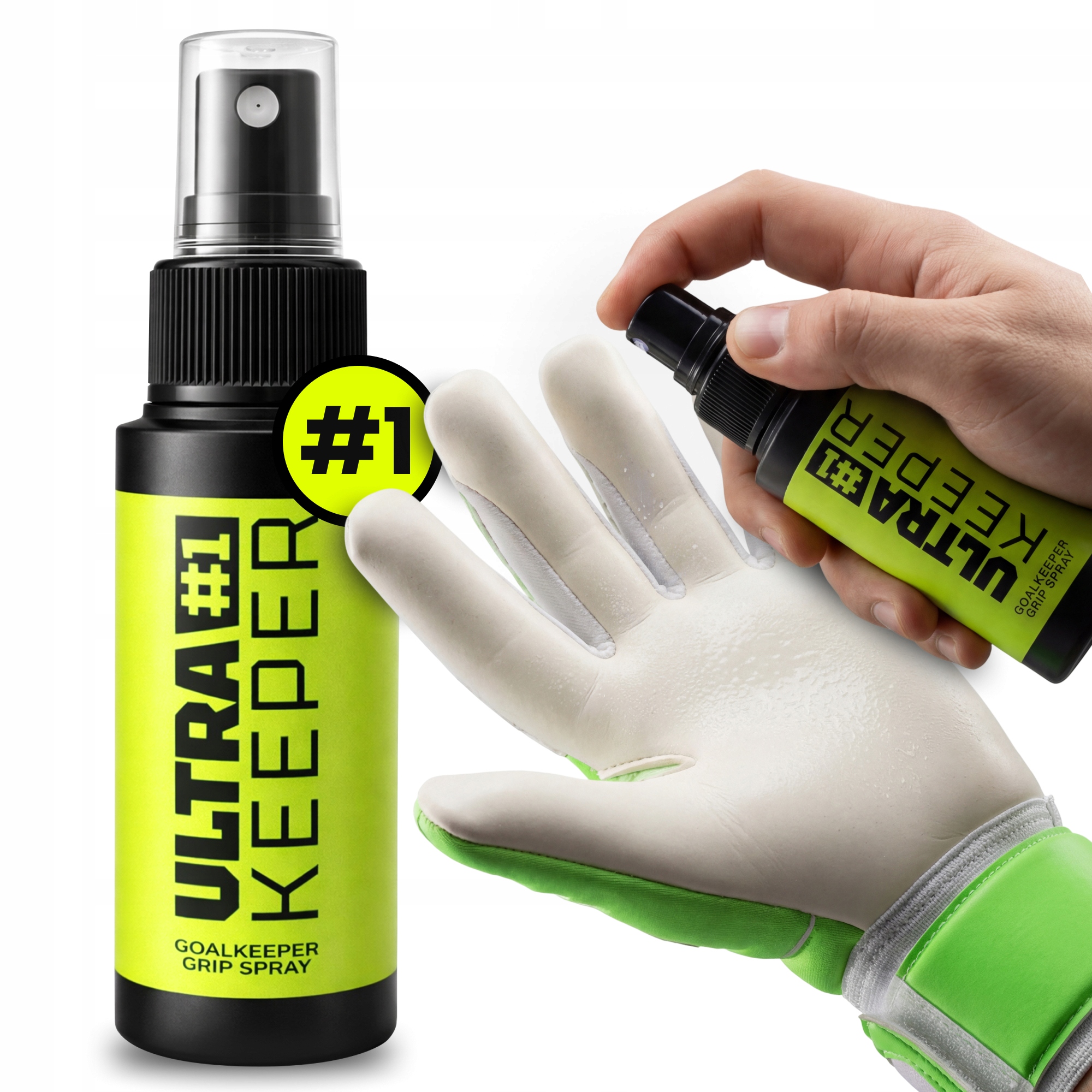 Klej do Rękawic Bramkarskich SPRAY ULTRAKEEPER 50ml Rękawice Piłkarskie
