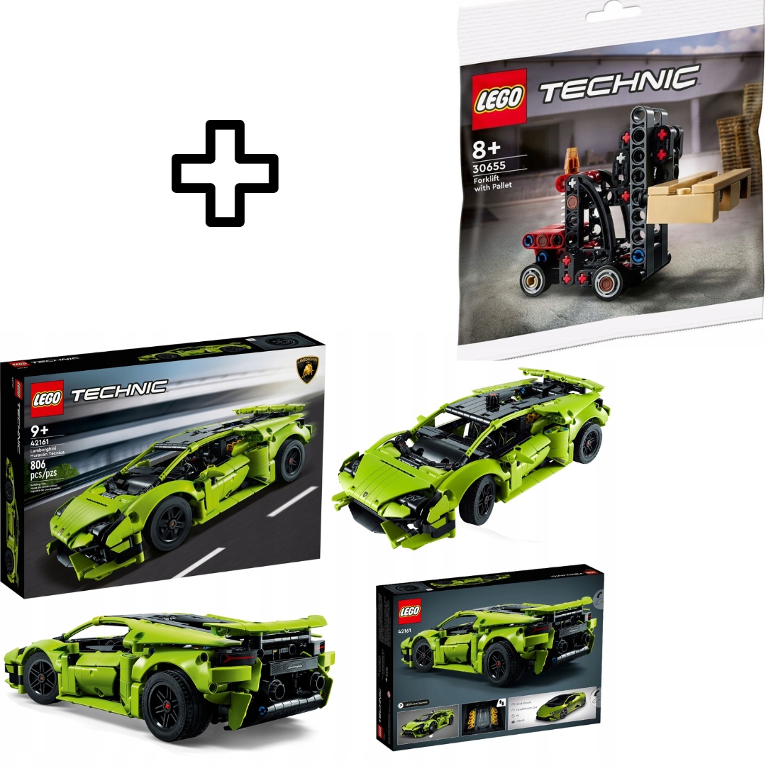 Sada Lego Technic 42161 Lamborghini Huracan Dárek Lego Technic 30655