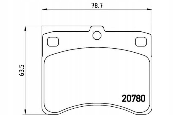 BREMBO КОМПЛЕКТ - КОМПЛЕКТ КОЛОДОК ГАЛЬМІВНИХ 449187