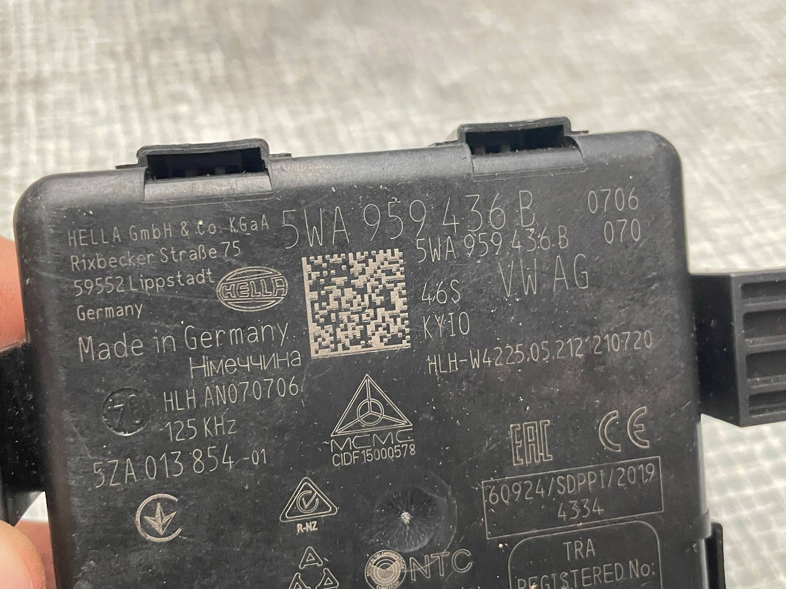 VOLKSWAGEN SEAT SKODA modulo KESSY 5WA959436B @M