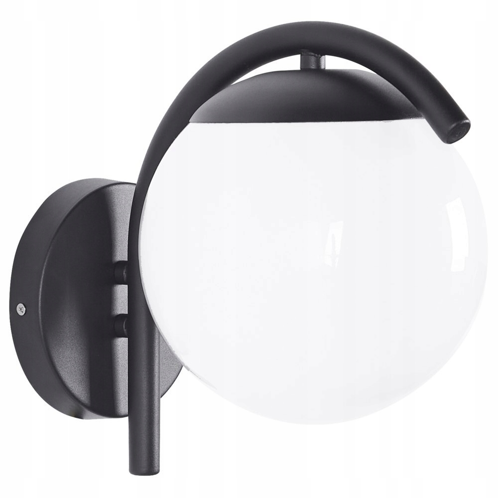 Nástenná záhradná lampa Kulsi čierna