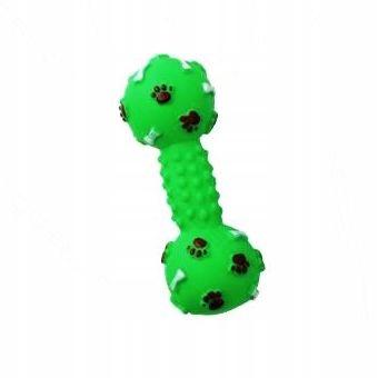 

Zabawka hantel gryzak green psa piszczałka 14,5cm