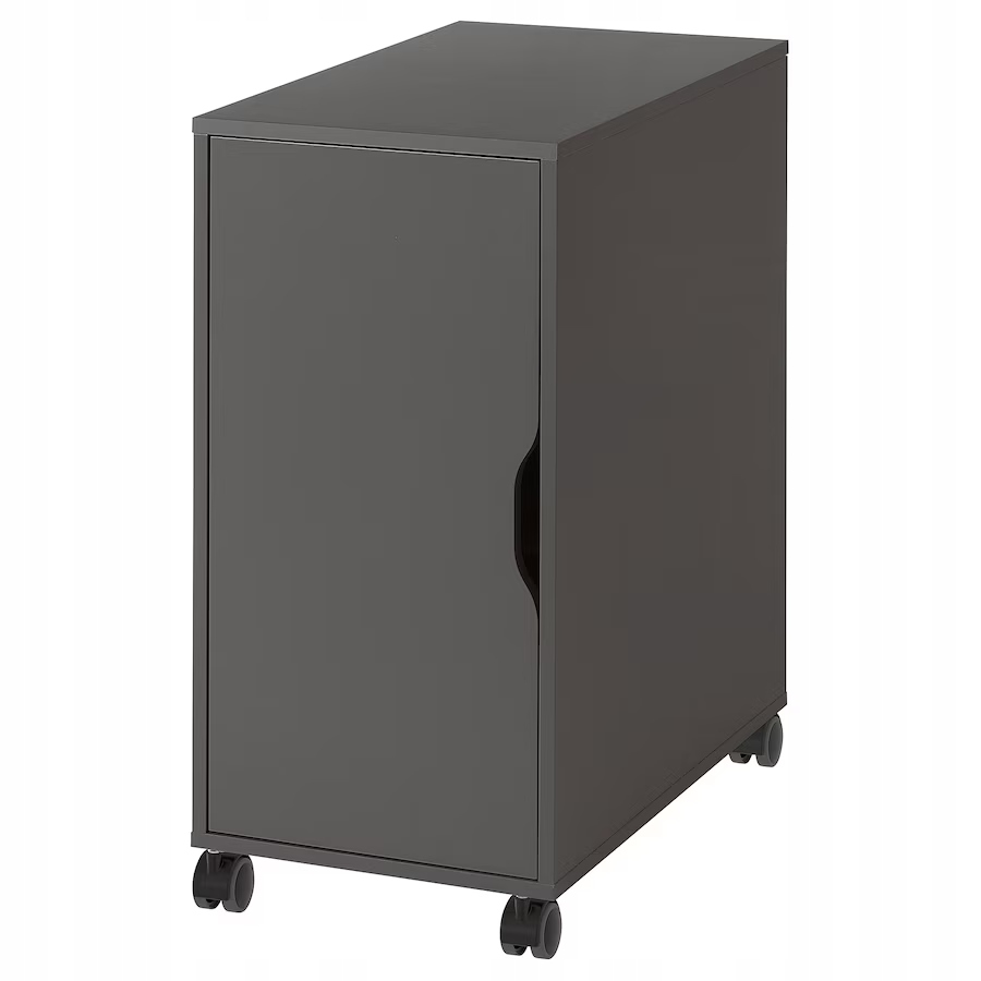 Ikea Alex Szafka na kółkach 36x76 cm ciemnoszary