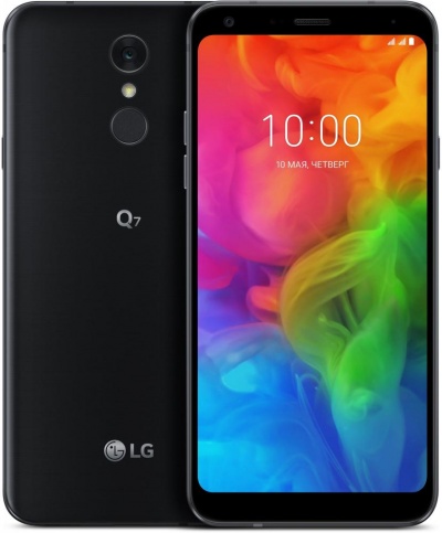 Смартфон LG Q7 3 / 32GB LM-Q610 чехол + стекло бесплатная память 32 ГБ