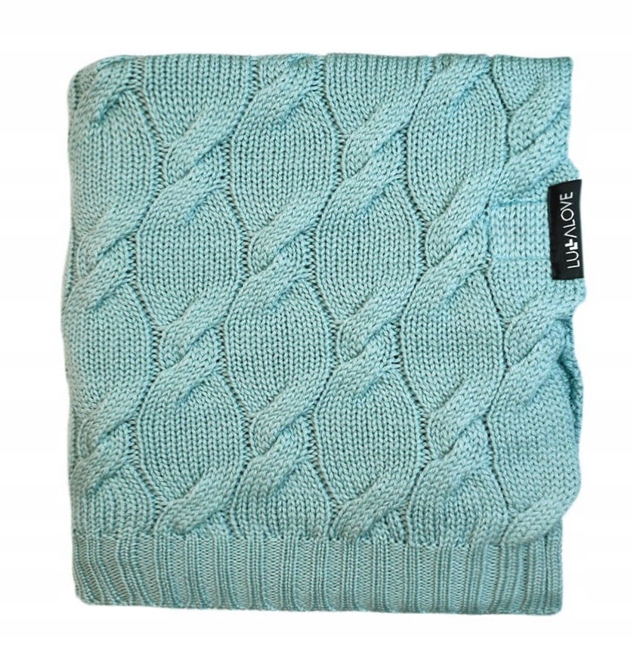 

Lullalove Koc Kocyk 80x100cm. 100% Wełna Merino