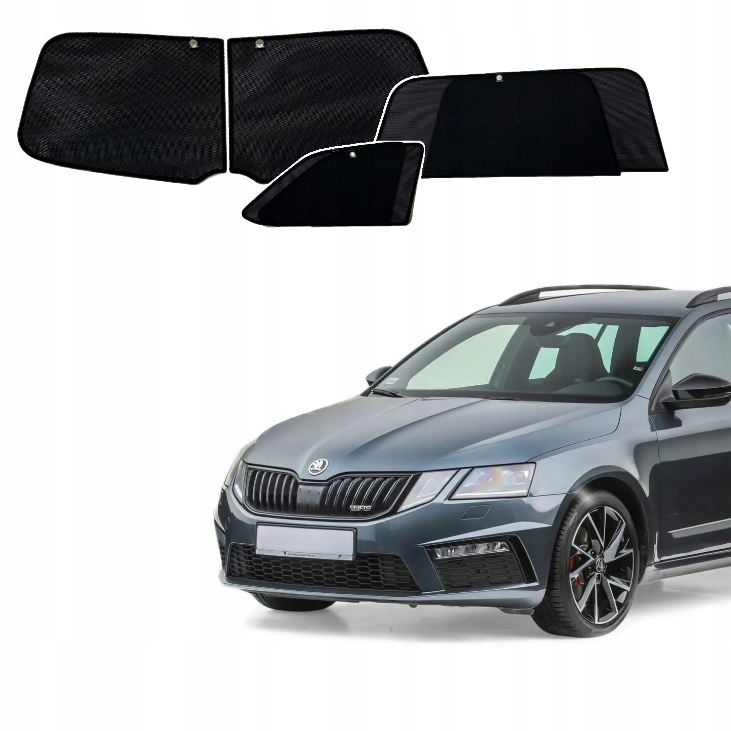 Slnečné clony do auta na sklá Škoda Octavia III 3 kombi