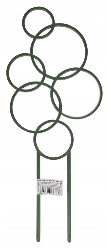 Podpora do roślin okręgi zielony Form-Plastic