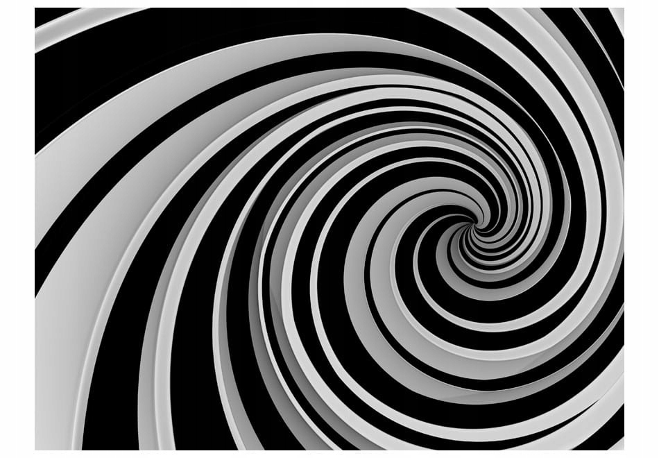 

Fototapeta - Black and white swirl - 250X193