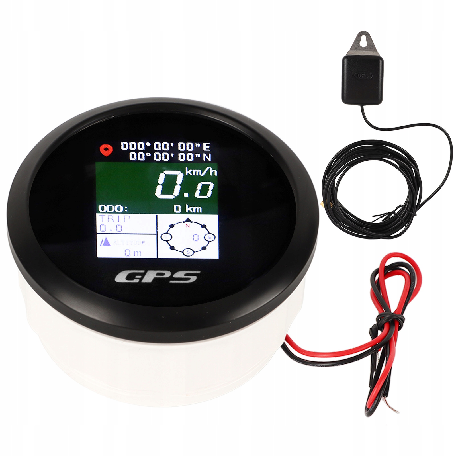 Digitálny Gps Rýchlomer S Tft Displejom 85 mm Počítadlo Rýchlosti 9-32 V