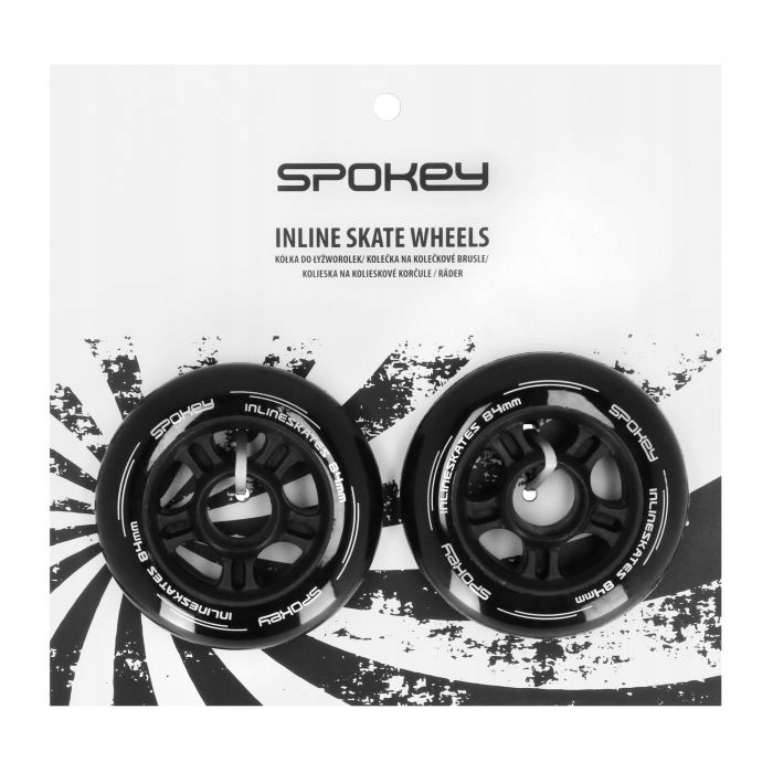 KOLKA DO LYZWOROLEK PU 84MM 835246 SPOKEY
