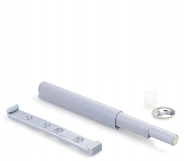 ODBOJNIK MEBLOWY PUSH/OPEN KOŃCÓWKA MAGNETYCZNA PG-060 POPIEL