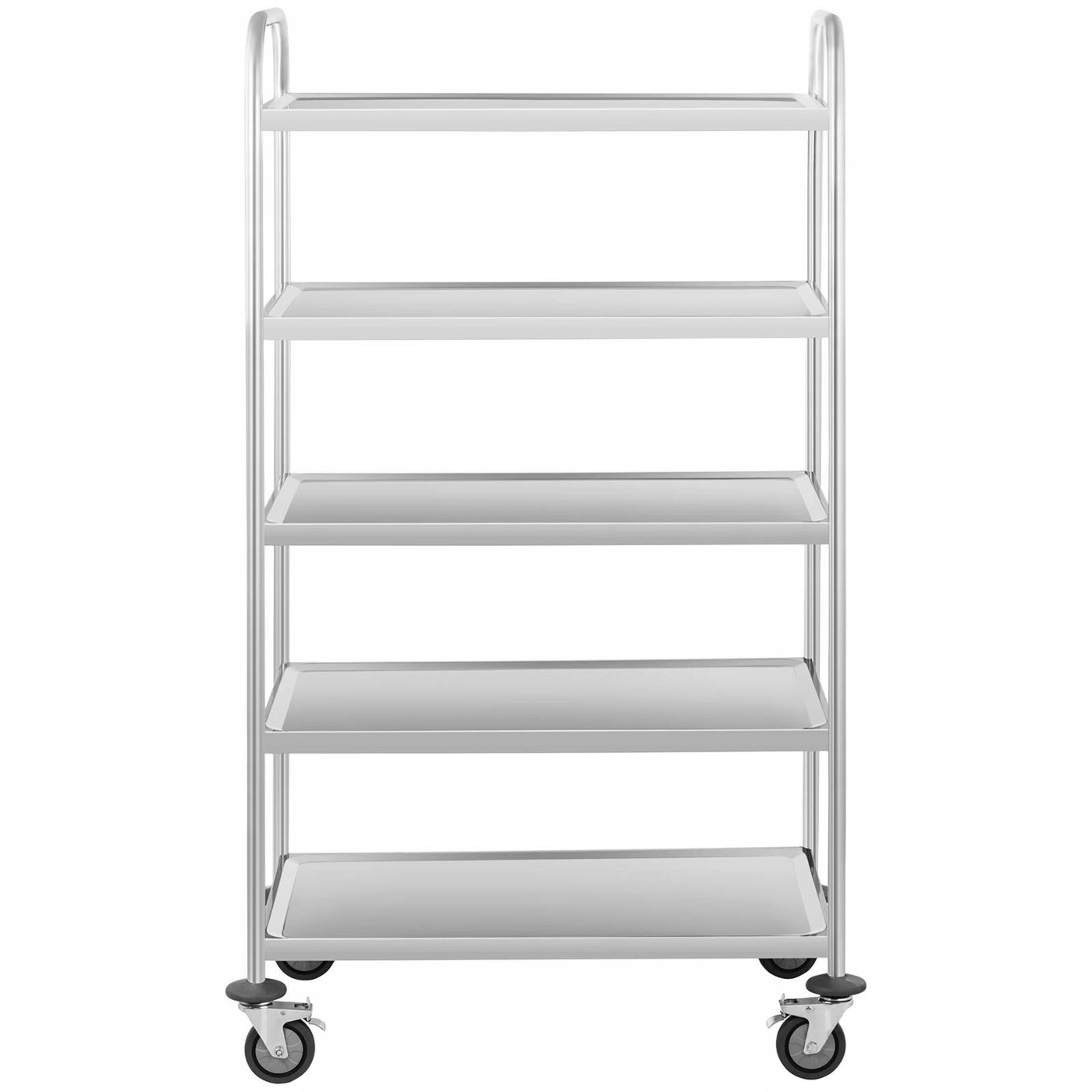 WÓZEK CATERINGOWY GUMOWE MATY CICHY NA KÓŁKACH Wysokość produktu 168 cm