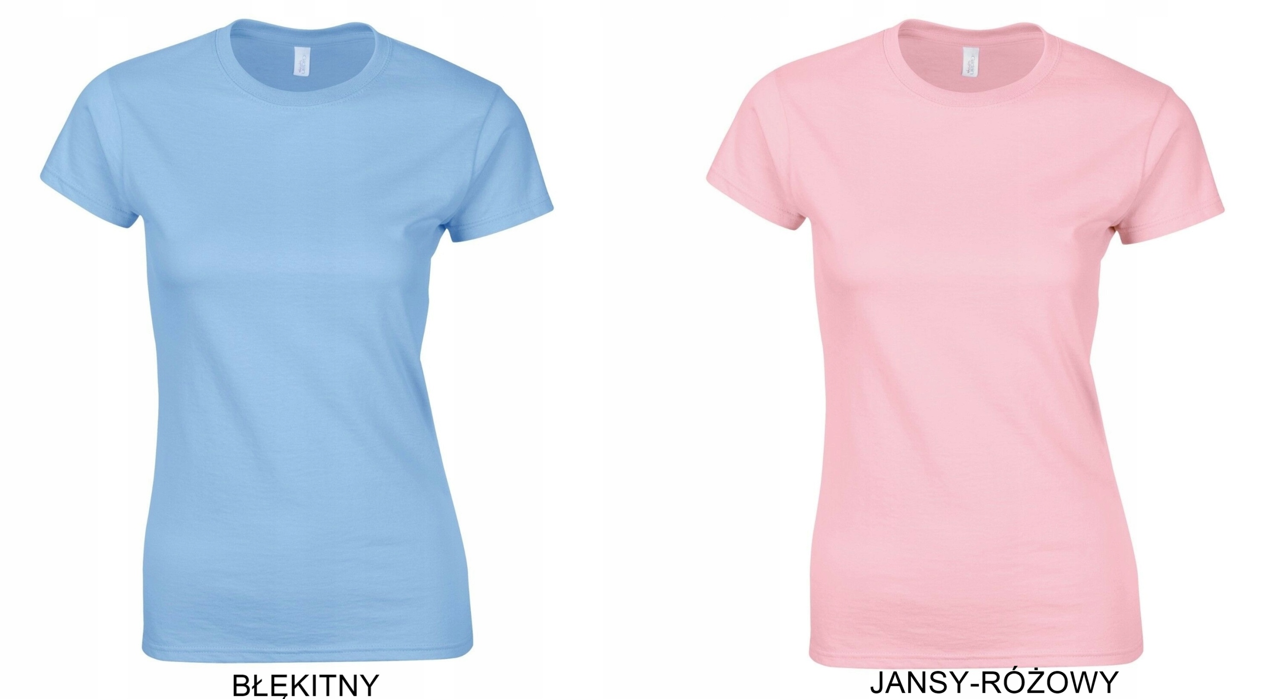 T-SHIRT KOSZULKA damska BAWEŁNA KOLORY AM TG1 S Płeć kobieta