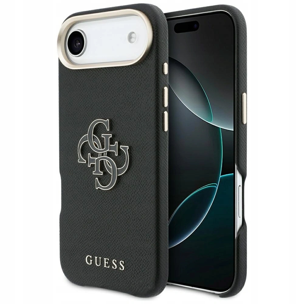 Pouzdro Guess Fw Resin Logo pro iPhone Air černé