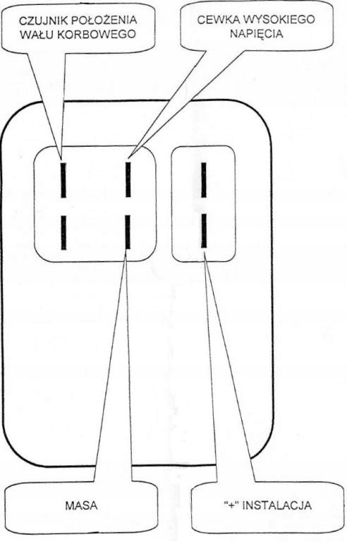 Moduł Cdi Zapłonowy Zapłonu DC bez Blokad Atv Quad Bashan Eagle 110 200 250 Numer katalogowy części CDI_DC
