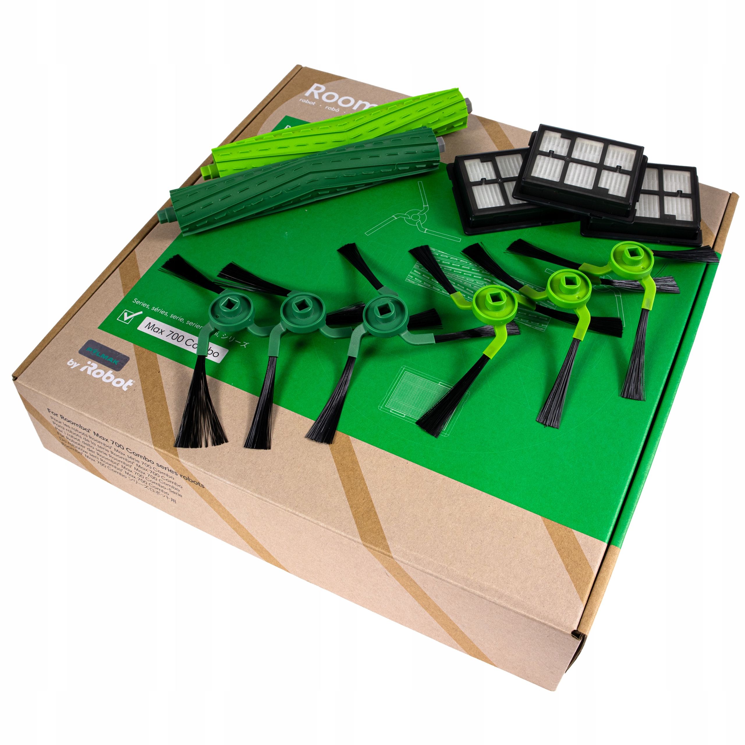 Zestaw filtrów i szczotek do iRobot Roomba Max 705/707 Combo