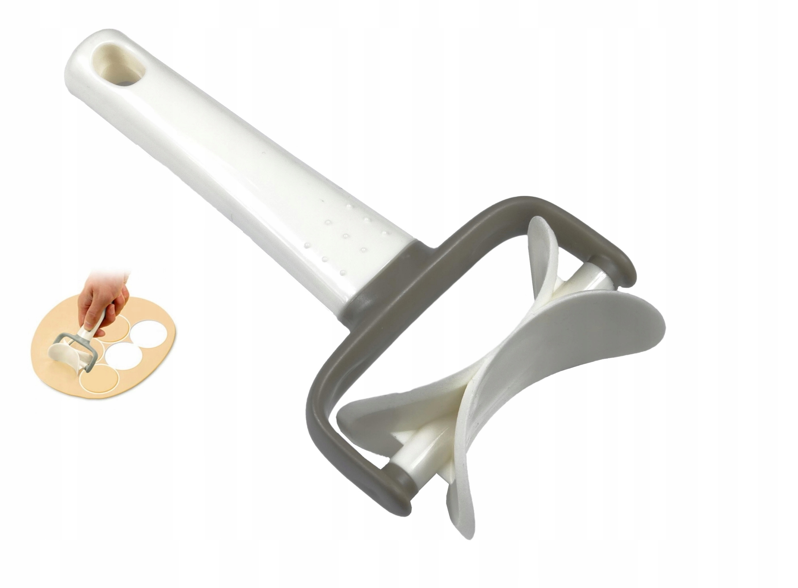 

Wałek Wałeczek Do Wycinania Kółek Pierogów 7CM 031