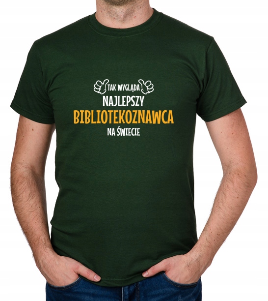 

koszulka Najlepszy Bibliotekoznawca prezent