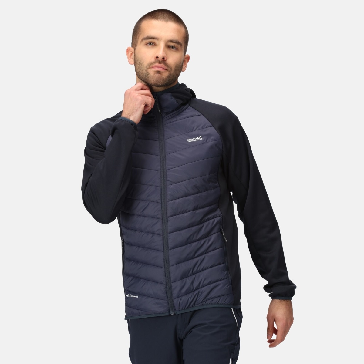 Pánská hybridní bunda Regatta Andreson VII tmavě modrá M