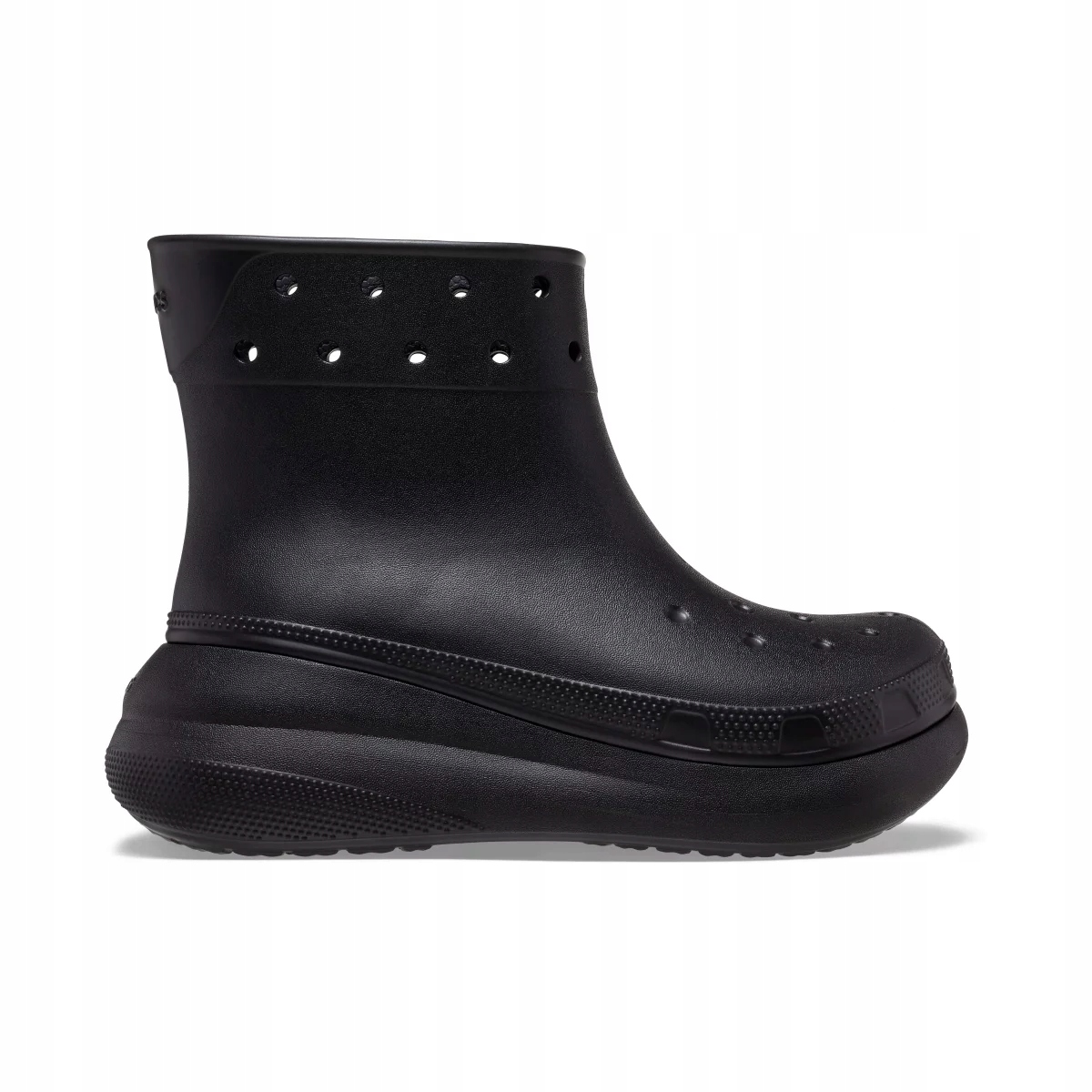 Holínky Crocs Classic Crush Boot M5/W7 37,5 Black