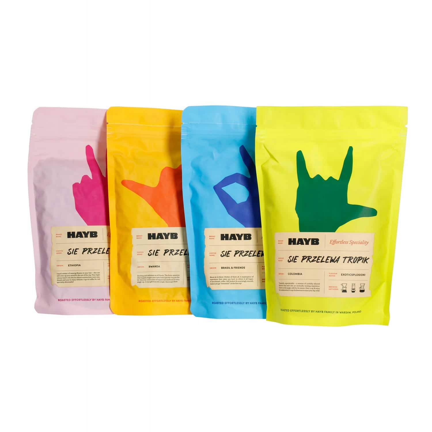 Levně Hayb – Starter Pack 4 x 250 g